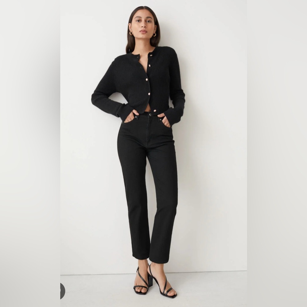 Women's & Other Stories Favorite Cut Black Jeans 30